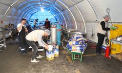 Malatya’da yemeklerin kontrolü Van ekiplerinde