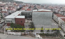 Ankara Büyükşehir Belediyesi, Polatlı Fatih Sultan Mehmet Kültür Merkezi’nde çalışmalarını sürdürüyor