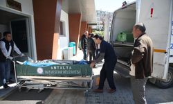 Antalya'daki kazada hayatını kaybeden motosiklet sürücüsünün cenazesi ailesine teslim edildi