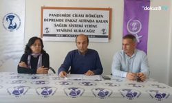 SES Antalya Şubesi: "Depremde enkaz altında kalan sağlık sisteminin yerine yenisini  kuracağız”
