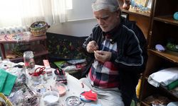 Edirne'de huzurevi sakinleri el sanatları atölyesinde huzur buluyor