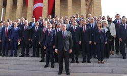 TBMM Başkanı Şentop başkanlığındaki devlet erkanı, Anıtkabir'i ziyaret etti