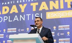 Bakan Fatih Dönmez, Eskişehir'de aday tanıtım programında konuştu: