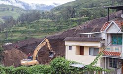 Ekvador'da toprak kayması sonucu hayatını kaybedenlerin sayısı 33'e yükseldi