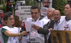 İzmir’de sağlıkçılardan şiddet protestosu