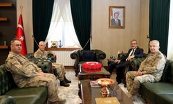 Jandarma Genel Komutanı Orgeneral Çetin, Bingöl Valisi Ekinci'yi ziyaret etti