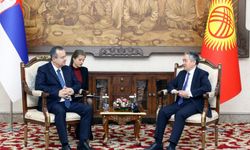 Kırgızistan Dışişleri Bakanı Kulubayev, Sırbistan Dışişleri Bakanı Dacic ile görüştü