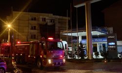 Kırşehir'de oto gaz boşaltımı sırasında tankerde çıkan yangın söndürüldü