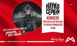 Mersin Büyükşehir’den 23 Nisan kutlamaları kapsamında Hayko Cepkin konseri