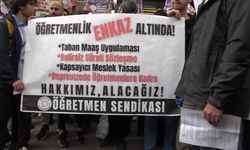 Özel sektör öğretmenlerinden Ankara’da eylem