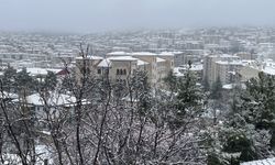 Yozgat'ta kar yağışı
