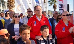 Ayvalık’ta düzenlenen 'TYF Yelken Ligi 2. Ayak Optimist Yarışmaları' sona erdi