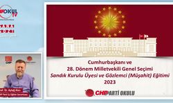 CHP Parti Okulu'ndan "Sandık güvenliği eğitimi" videosu