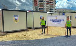 Lüleburgaz Belediyesi’nden Malatya’ya konteyner desteği