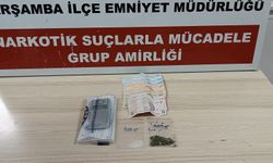 Samsun'da uyuşturucu operasyonunda bir zanlı tutuklandı