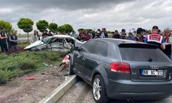 Aksaray'daki trafik kazasında 3 kişi öldü, 2 kişi yaralandı