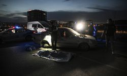Ankara'da devrilen otomobildeki 1 kişi öldü, 1 kişi yaralandı