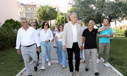 İzmir Narlıdere'de Başkan Engin'den mahalle gezilerine devam