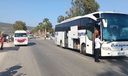 Mersin'de yolcu otobüsünün çarptığı kadın öldü