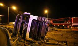 TAG Otoyolunda 9 aracın karıştığı zincirleme trafik kazasında 4 kişi yaralandı
