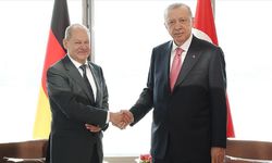 Cumhurbaşkanı Erdoğan Almanya Başbakanı Scholz ile görüştü