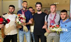 Orsic ile Joaquin Fernandez, Trabzon'a geldi