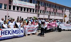 Bursa'da sağlıkçılar: Krizin sorumlusu biz değiliz