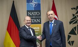 Erdoğan, Almanya Başbakanı Olaf Scholz ile görüştü