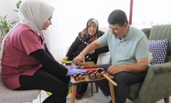 Gaziantep'te Büyükşehir'den evde fizik tedavi hizmeti