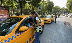 İstanbul'da kurallara uymayan 10 taksiciye para cezası kesildi