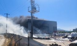 İzmir'de geri dönüşüm tesisindeki yangın söndürüldü
