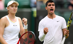 Wimbledon'da Alcaraz ve Rybakina, 2. tura çıktı