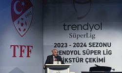 Trendyol Süper Lig'de 2023-2024 sezonunun fikstür çekimi gerçekleşti
