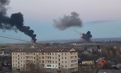 Ukrayna'nın başkenti Kiev'deki bir mahkeme binasında patlama meydana geldi