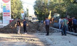 Çankırı'da altyapı çalışmaları sırasında toprak altında kalan 2 işçi kurtarıldı