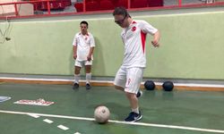 Down Sendromlu Futsal Milli Takımı'nın Konya kampı sürüyor
