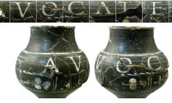 Belçika'da Roma döneminden kalma "kendini eğlendir" yazan kupalar bulundu