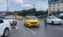 Fatih'te taksilere yönelik denetim