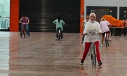 İstanbul'da kadınlara özel bisiklet eğitimi