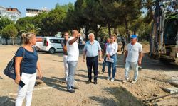 İzmir Karabağlar'da Uğur Mumcu Parkı yenileniyor