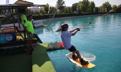 Kablolu Wakeboard Gençler ve Büyükler Türkiye Şampiyonası Kayseri'de başladı