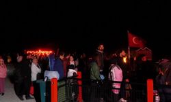 Kayseri Erciyes'te meteor yağmuru coşkusu