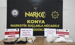 Konya'da uyuşturucu operasyonunda yakalanan 4 zanlı tutuklandı