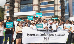 TGS, Sputnik Türkiye ofisi önünden seslendi: Biz kazanacağız