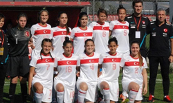 15 Yaş Altı Kız Milli Futbol Takımı, Estonya'yı 2-1 yendi