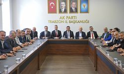 Cumhurbaşkanı Yardımcısı Yılmaz, Trabzon'da ziyaretlerde bulundu