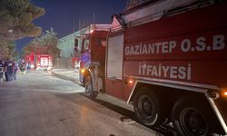Gaziantep'te poşet fabrikasında çıkan yangın söndürüldü