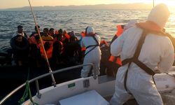 İzmir açıklarında 166 göçmen yakalandı, 25 göçmen kurtarıldı