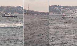 Beşiktaş'ta tekne alabora oldu, 4 kişi suya düştü
