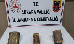 Ankara'da 13. yüzyıla ait olduğu değerlendirilen İbranice 3 kitap ele geçirildi